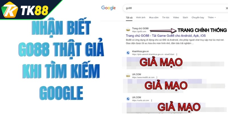 Phân Biệt Go88 Thật Giả Chính Xác Nhất Tính Đến Hiện Nay 2 Lưu ý khi kiểm tra trang web