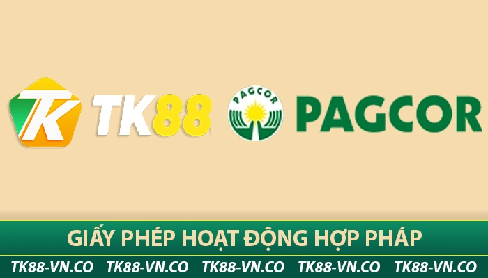TK88 - Nhà Cái Cá Cược TK88.COM Mới Không Bị Chặn 2025 10 TK88 đã được cấp phép hoạt động hợp pháp 100%